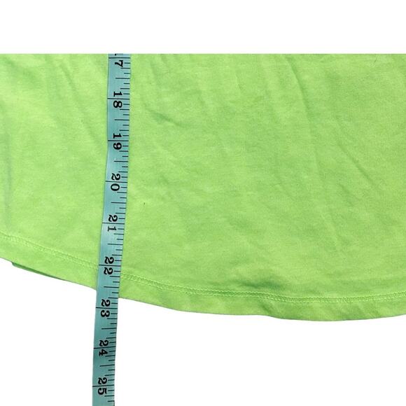 Justice Active Neon Green Emoji Long Sleeve T-Shirt Girls Size 12 - Picture 7 of 8